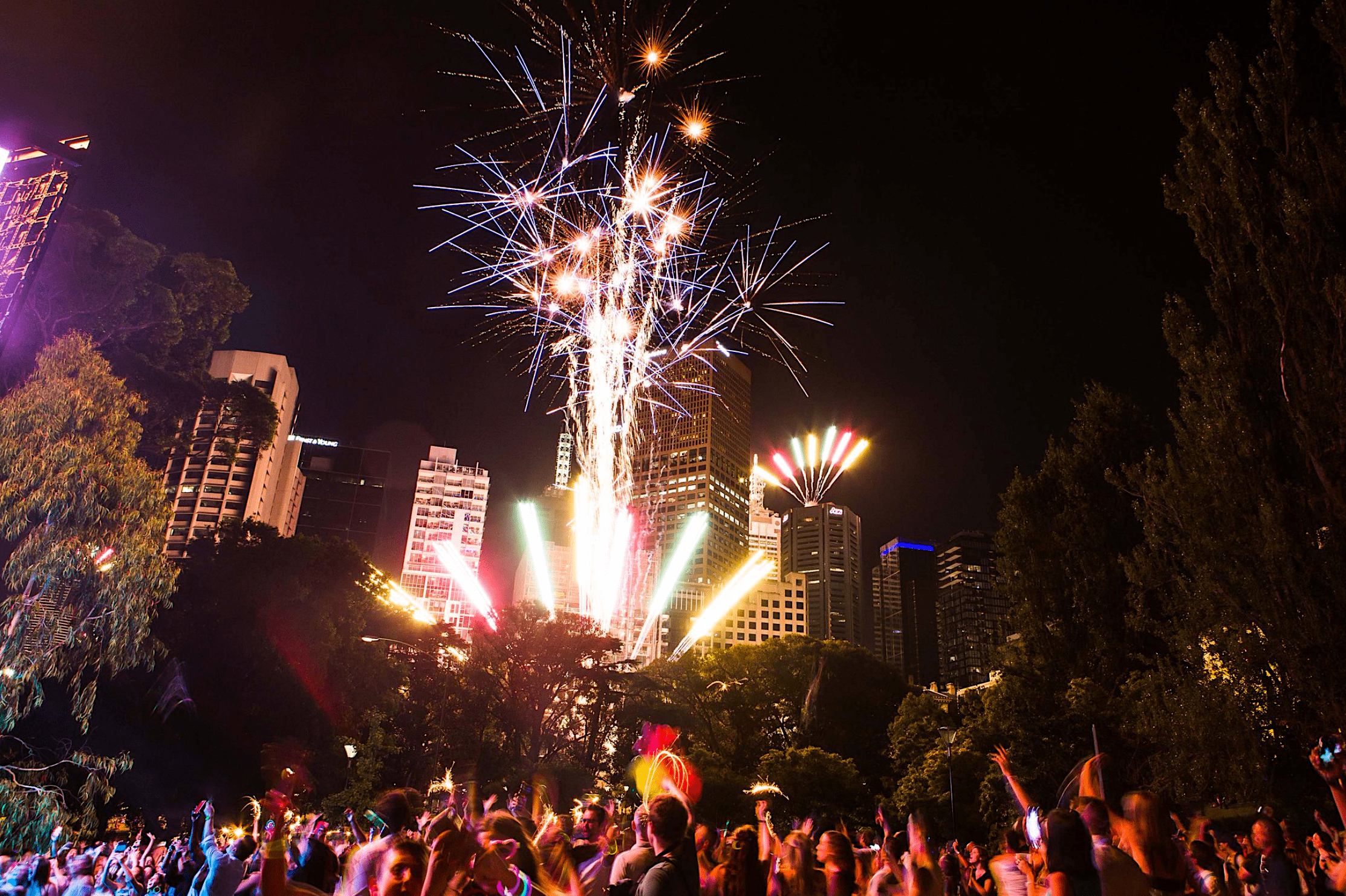 New Years Eve Fireworks in Melbourne
