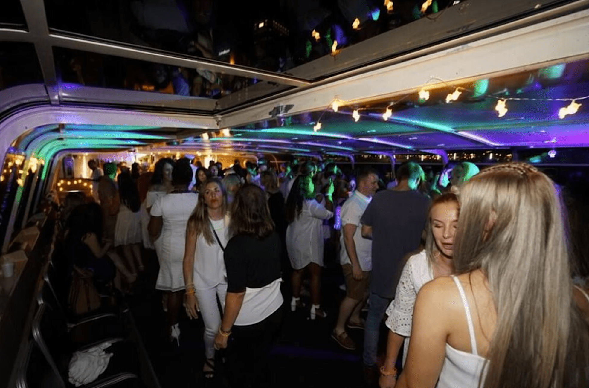 New Years Eve on the Yarra River Southbank